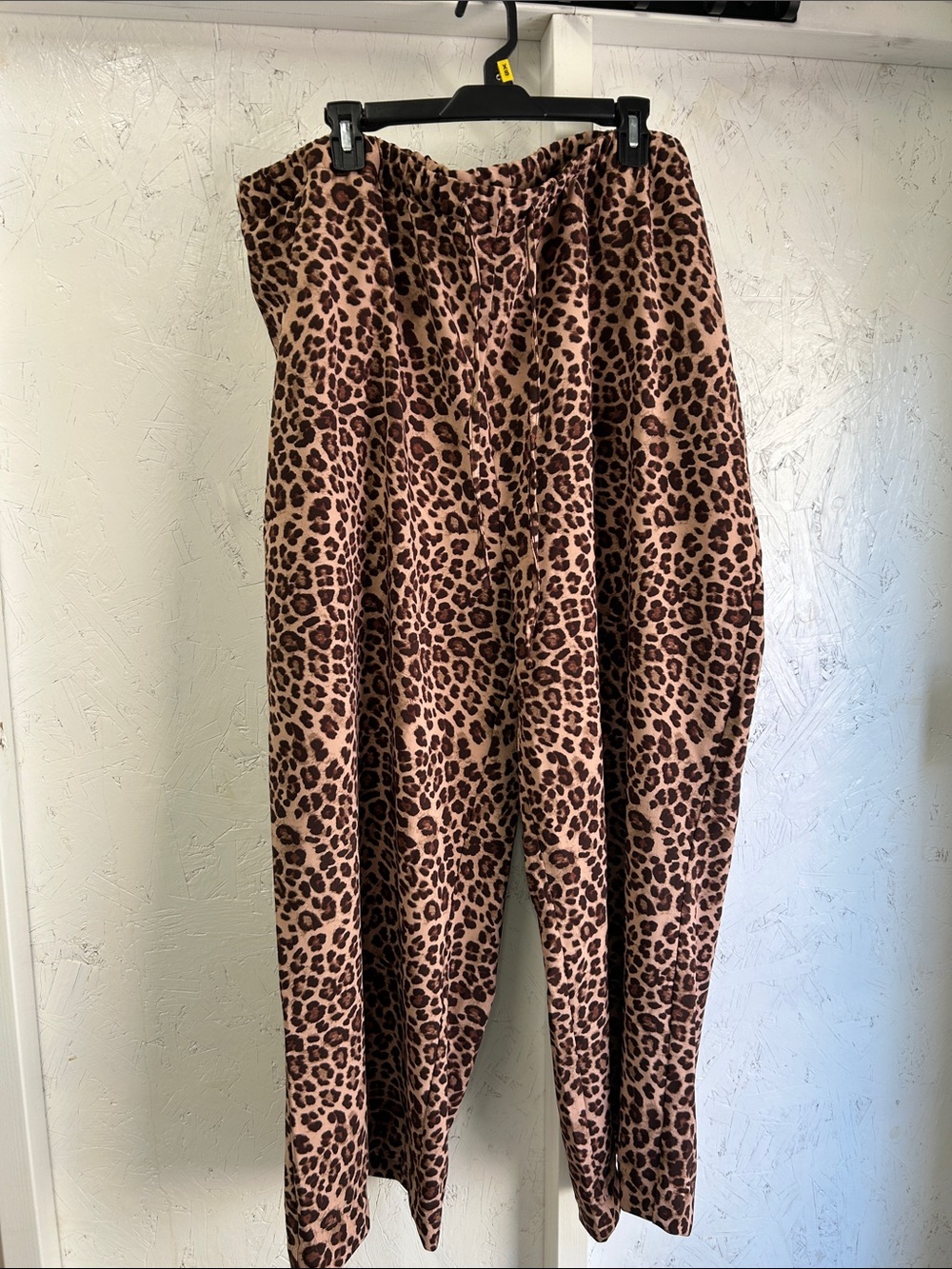torrid Leopard Print Wide-Leg Pants in Brown and Black